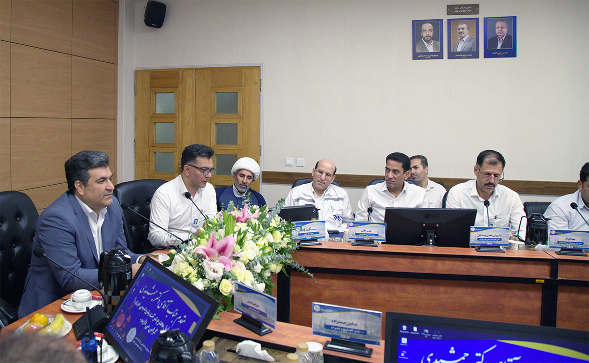 اولین جلسه صبحگاهی با حضور دکتر جمشیدی